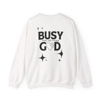 Busy Trusting God Christian T-Shirt | Deuteronomy 31:6 Bible Verse Tee | Faith-Based Encouragement Shirt | Christian Apparel for Men & Women