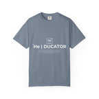Educator mens periodic element design T-shirt | Kingdom Educator circular back print