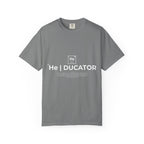 Educator mens periodic element design T-shirt | Kingdom Educator circular back print