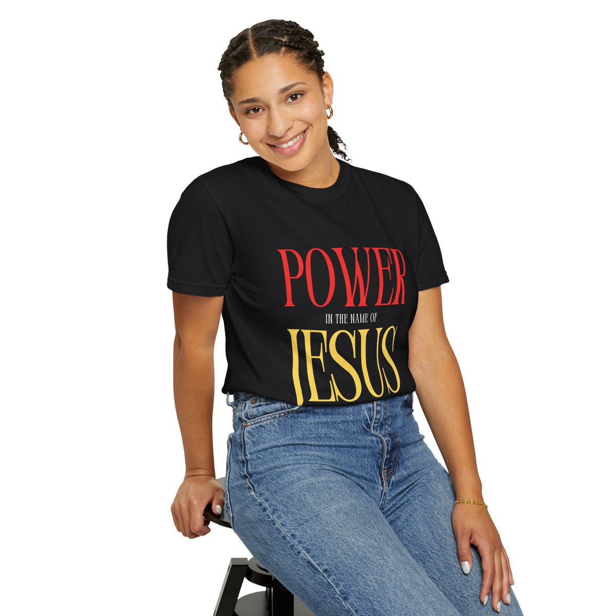 1 John 2:6 - Unisex Garment-Dyed T-Shirt, Faith Apparel, Christian Gift, Religious Wear, Inspirational Tee, Casual Style