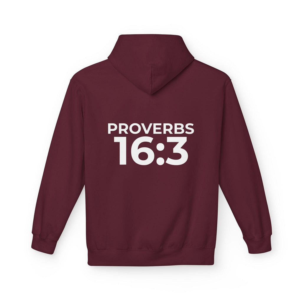 Kingdom CEO Christian Hoodie | Proverbs 16:3 Bible Verse Hoodie | Faith-Based Entrepreneur Sweatshirt | Christian Business Owner Apparel