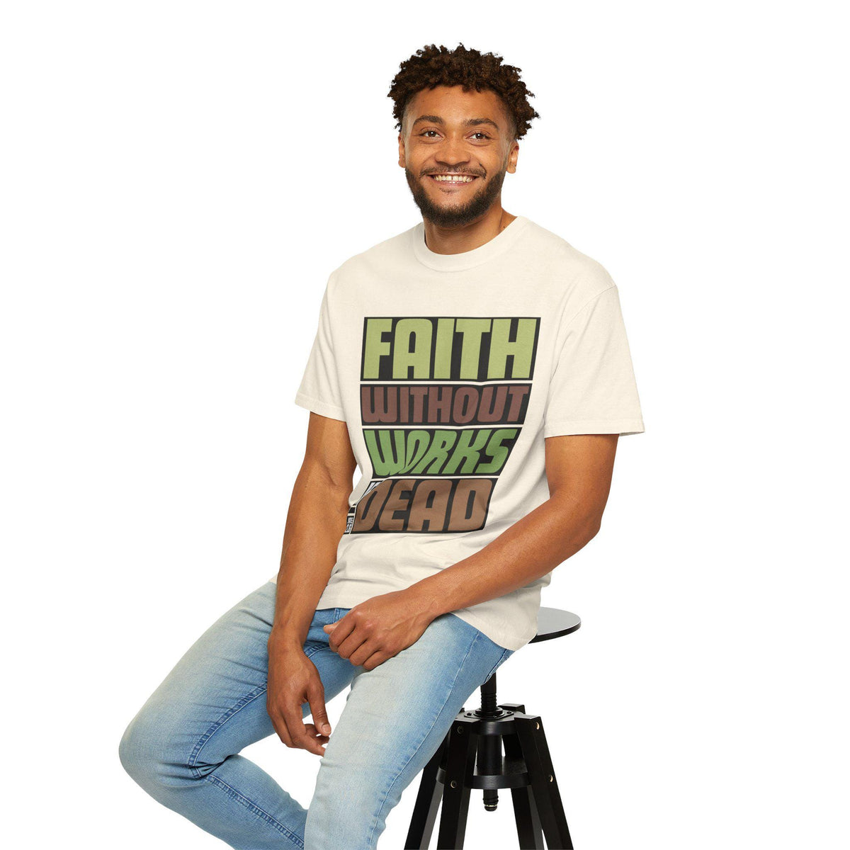 Faith Without Works T-Shirt: Inspirational Christian Apparel