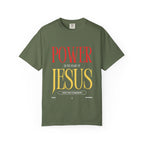 1 John 2:6 - Unisex Garment-Dyed T-Shirt, Faith Apparel, Christian Gift, Religious Wear, Inspirational Tee, Casual Style