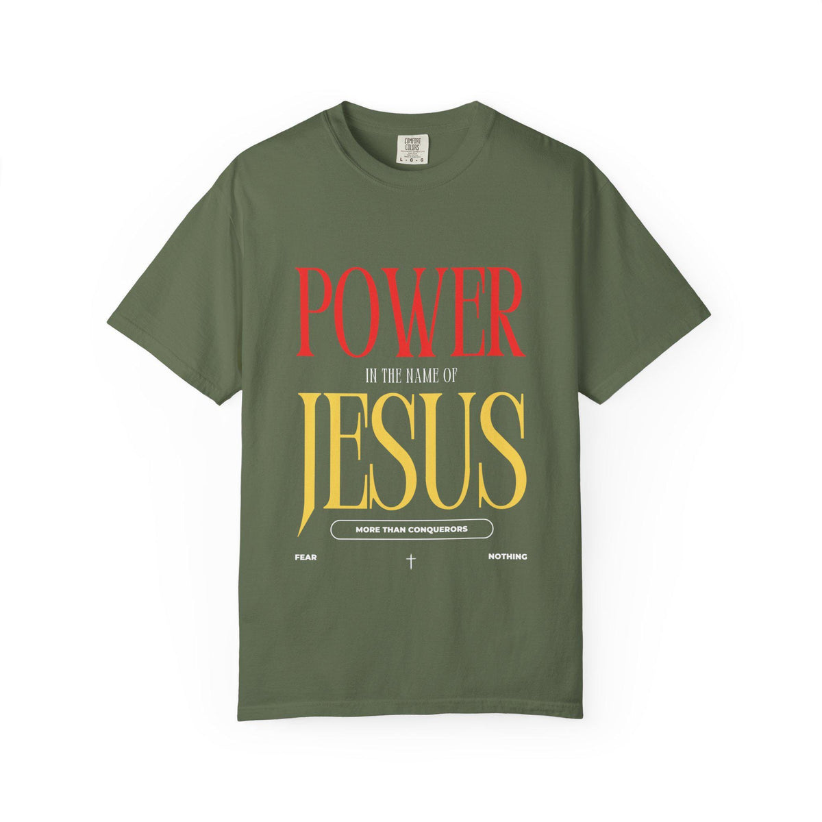 1 John 2:6 - Unisex Garment-Dyed T-Shirt, Faith Apparel, Christian Gift, Religious Wear, Inspirational Tee, Casual Style