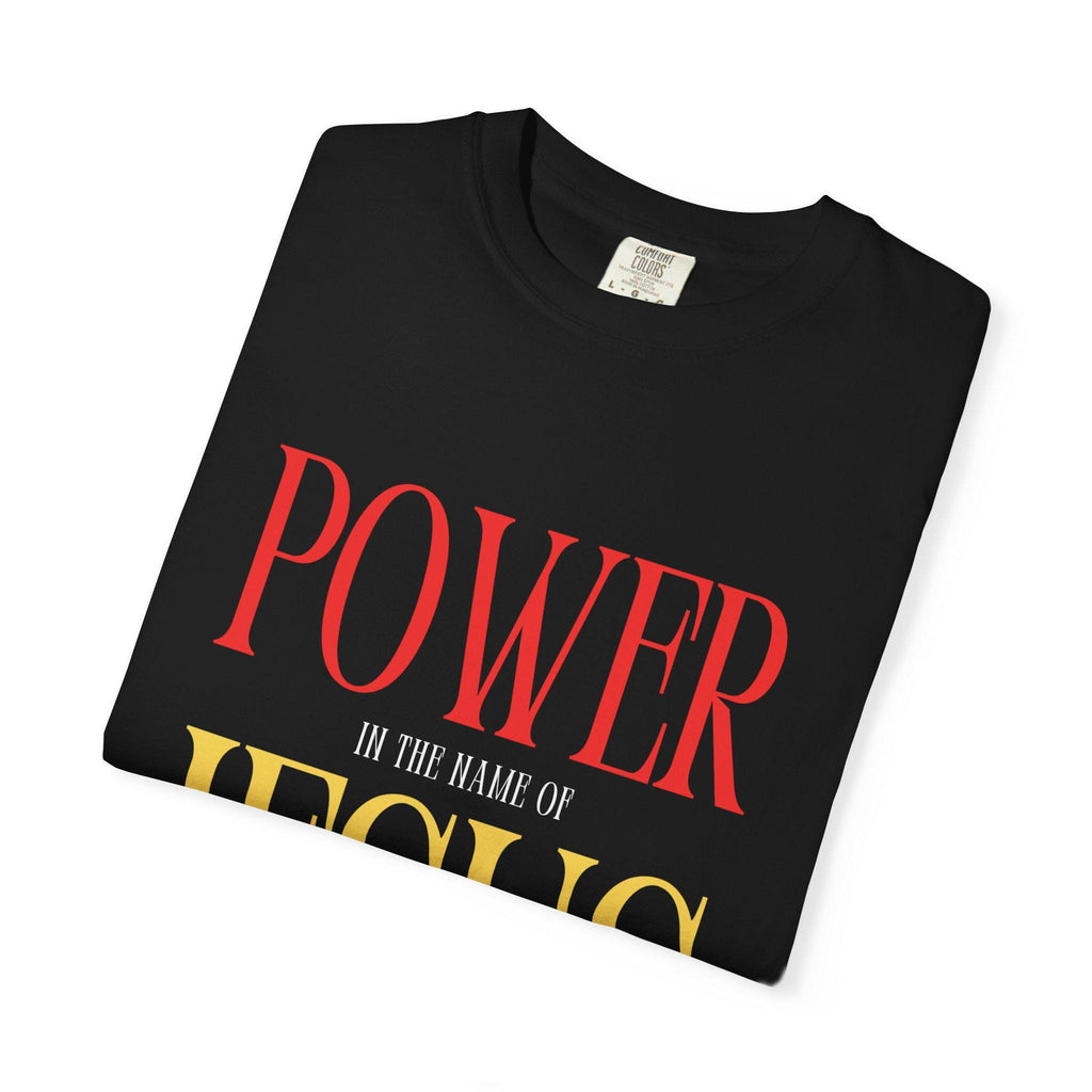 1 John 2:6 - Unisex Garment-Dyed T-Shirt, Faith Apparel, Christian Gift, Religious Wear, Inspirational Tee, Casual Style