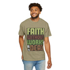 Faith Without Works T-Shirt: Inspirational Christian Apparel